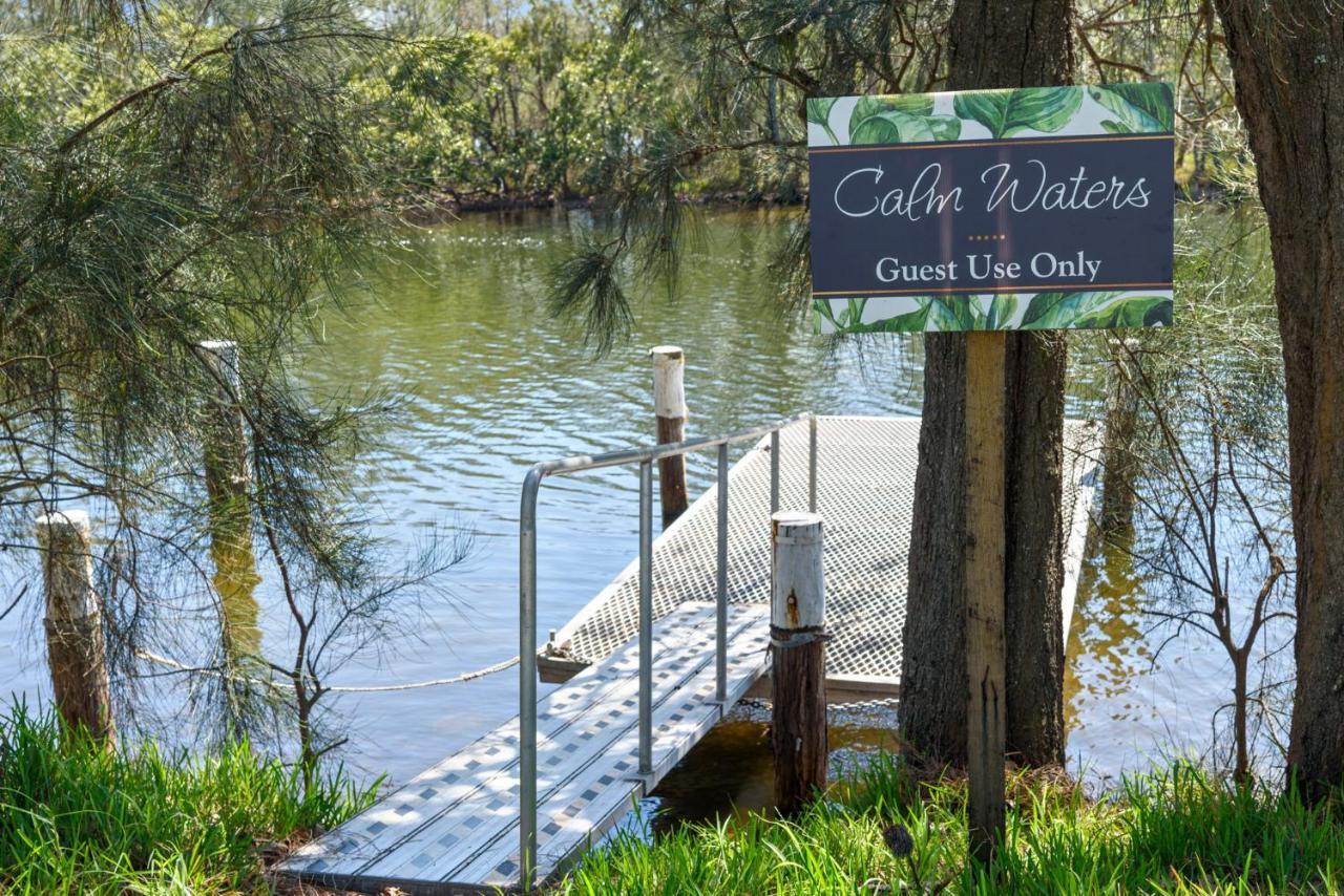 Calm Waters Waterfront Cottages 서식스 인렛 외부 사진
